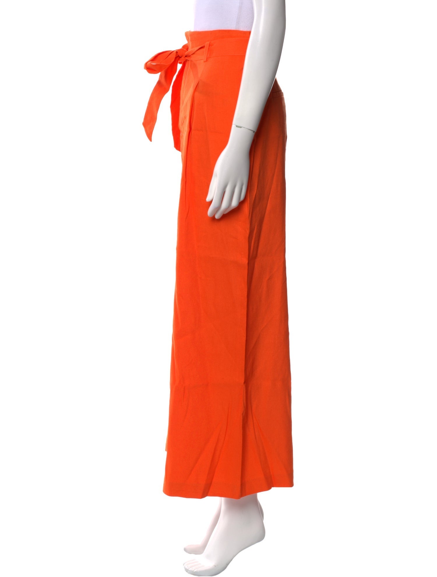 Alice + Olivia Linen Wide Leg Pants